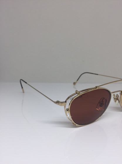 Vintage Calvin Klein CK 323 Gold Sunglasses - Super Vision Optical