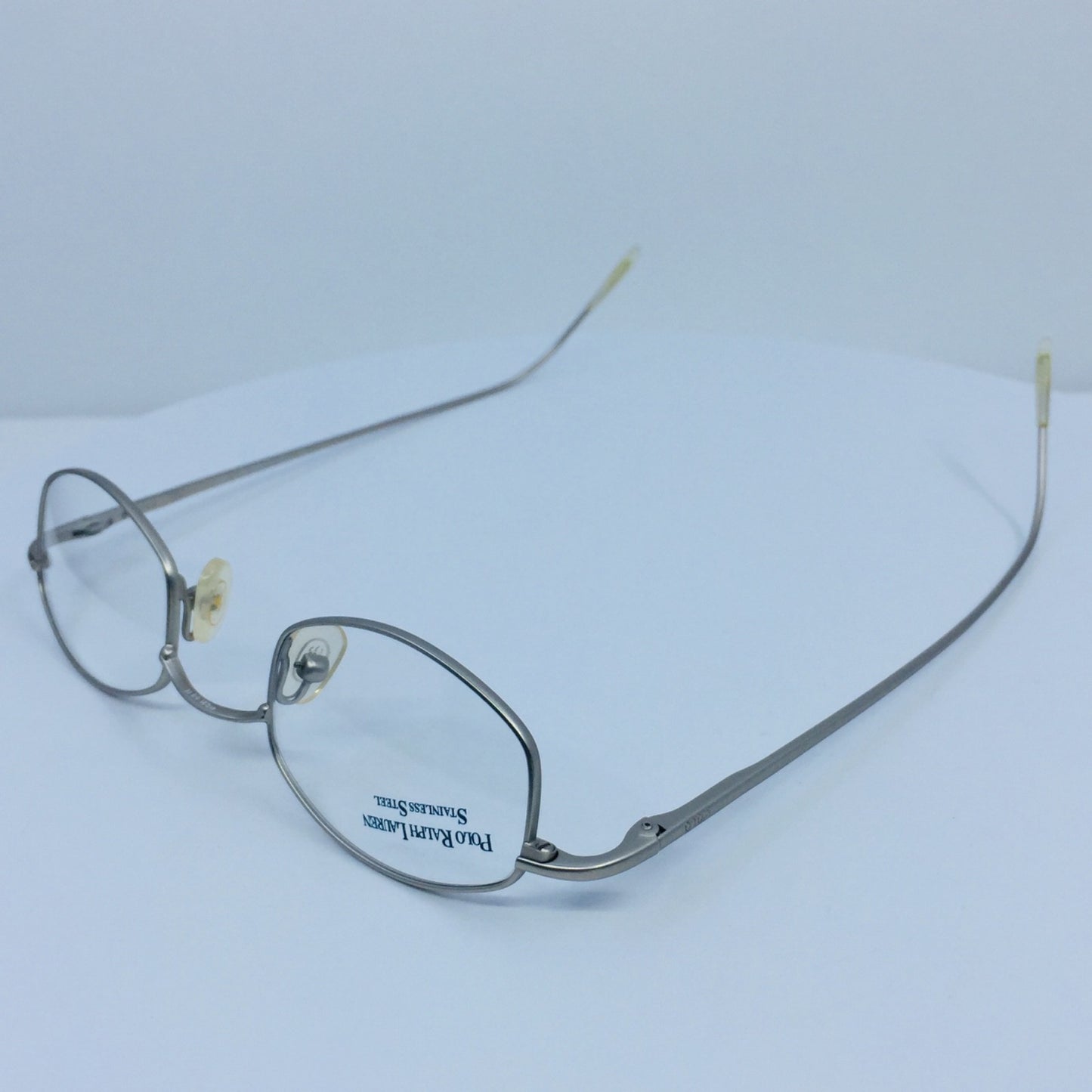 Vintage Polo Ralph Lauren POLO 357 Silver Eyeglasses - Super Vision Optical