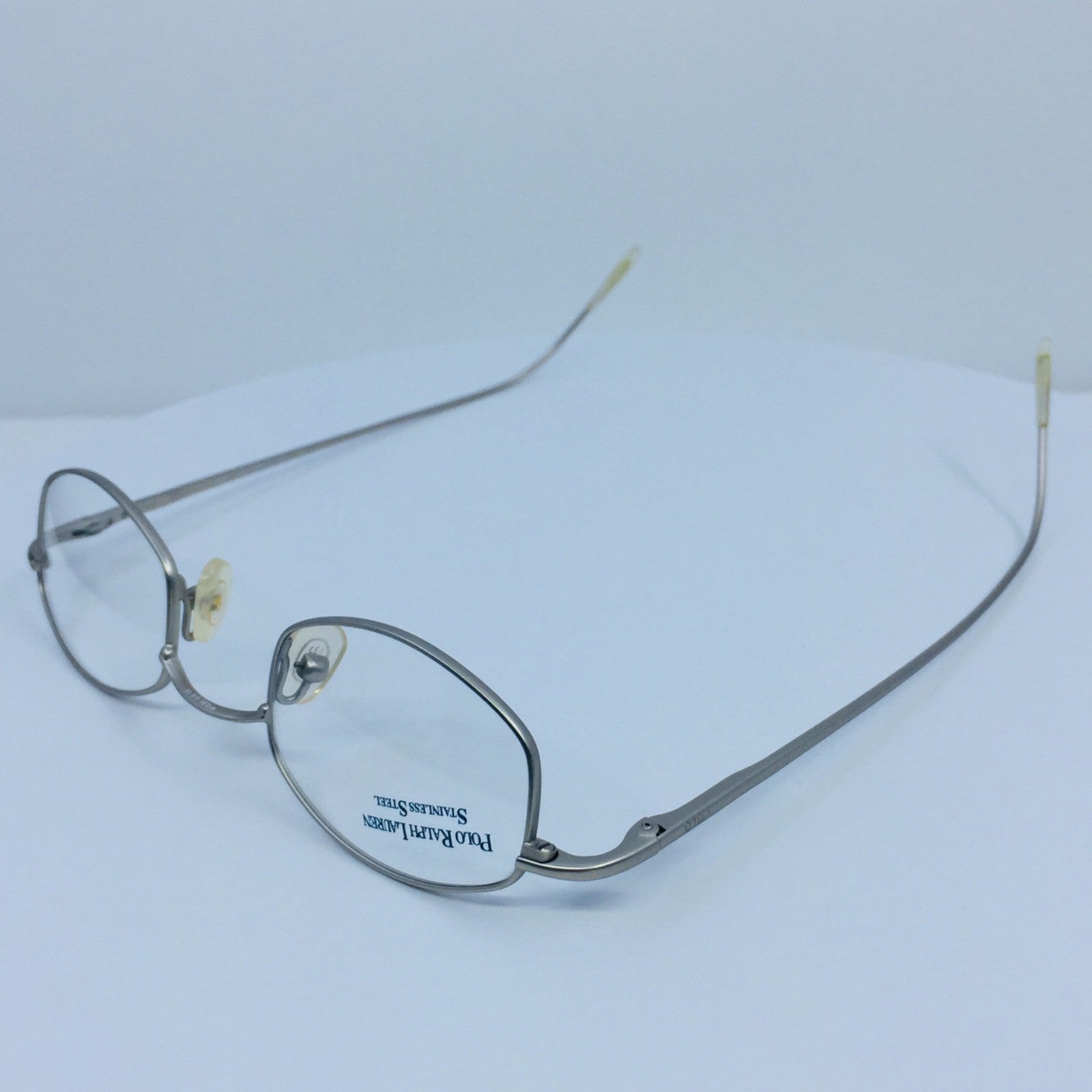 Vintage Polo Ralph Lauren POLO 357 Silver Eyeglasses - Super Vision Optical