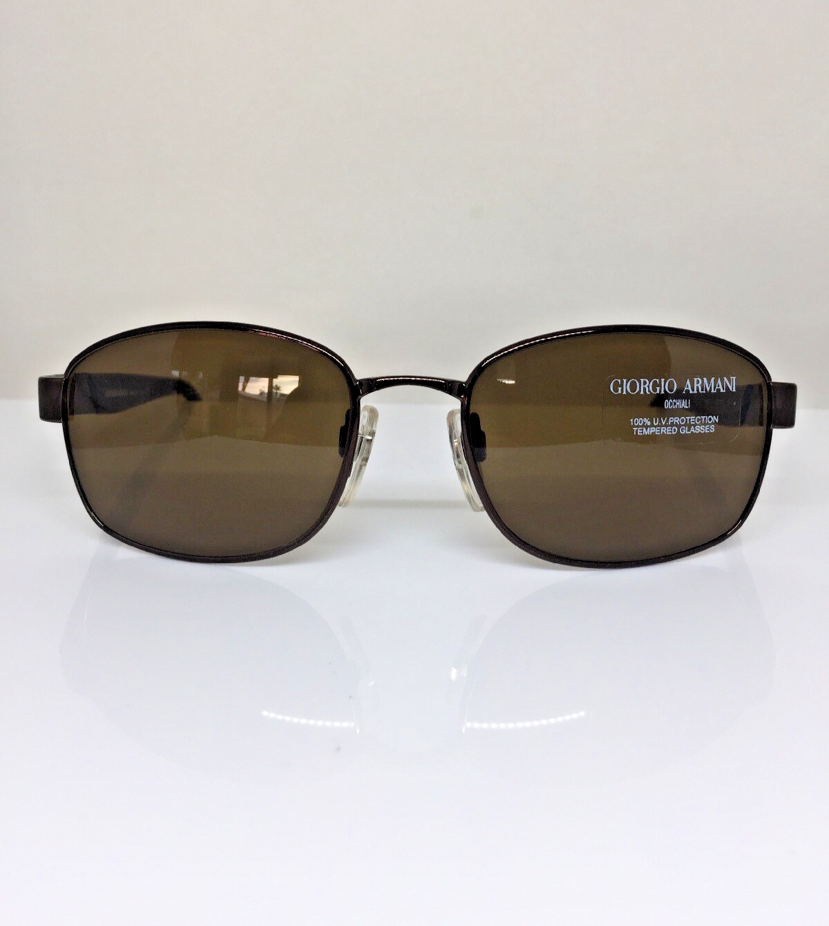 Vintage Giorgio Armani GA 1501 Brown Sunglasses - Super Vision Optical