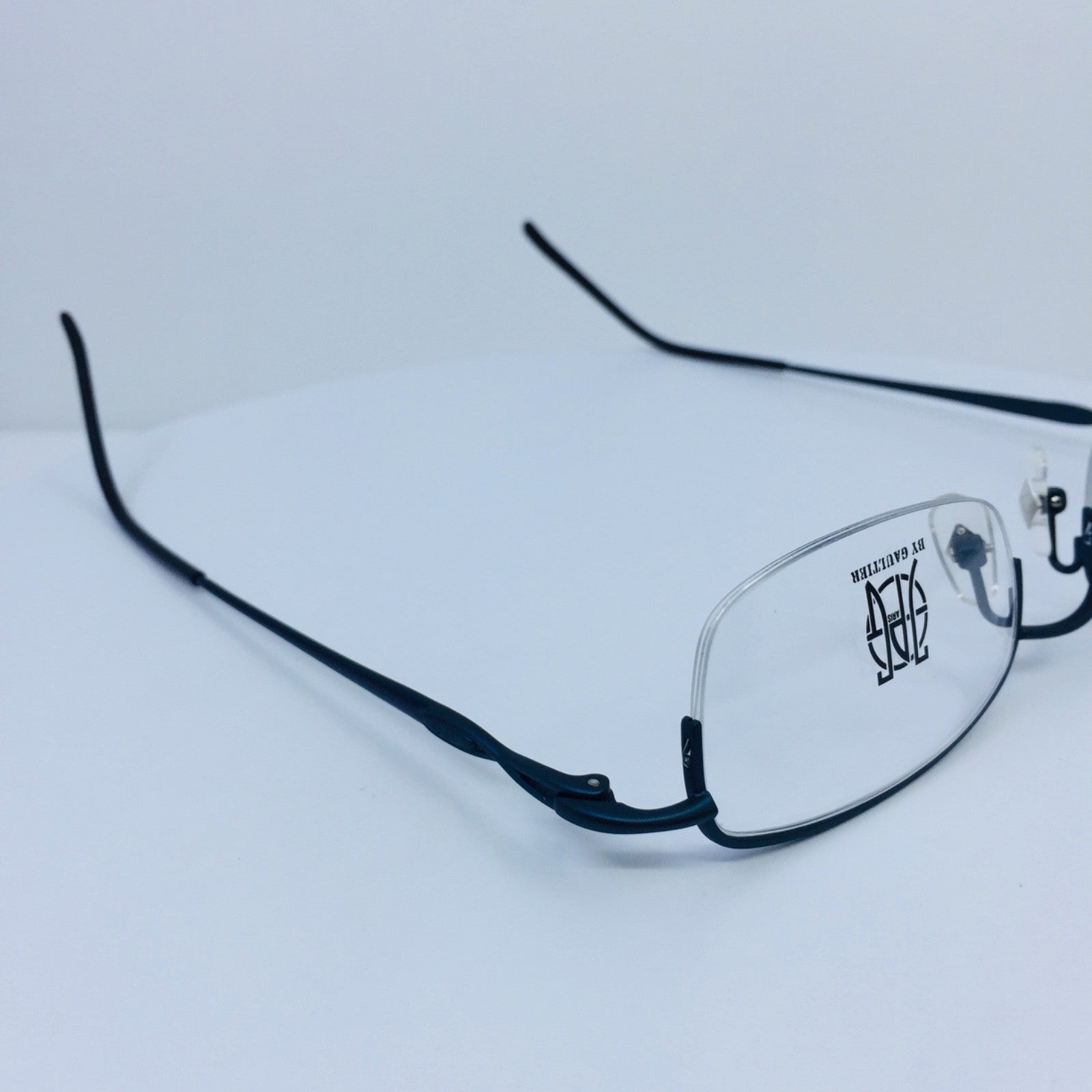 Vintage Jean Paul Gaultier JPG 57-0030 Gold Eyeglasses - Super Vision Optical
