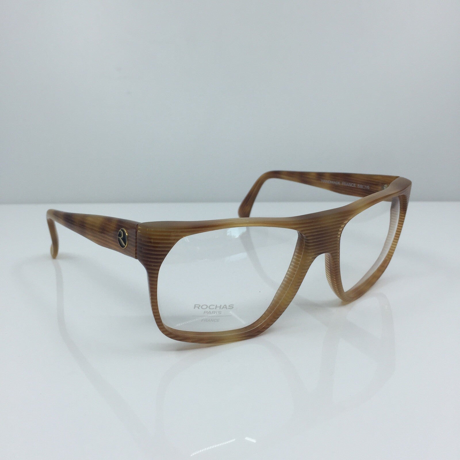 Vintage Rochas Paris ROCHAS PARIS 4608 Brown Eyeglasses - Super Vision Optical