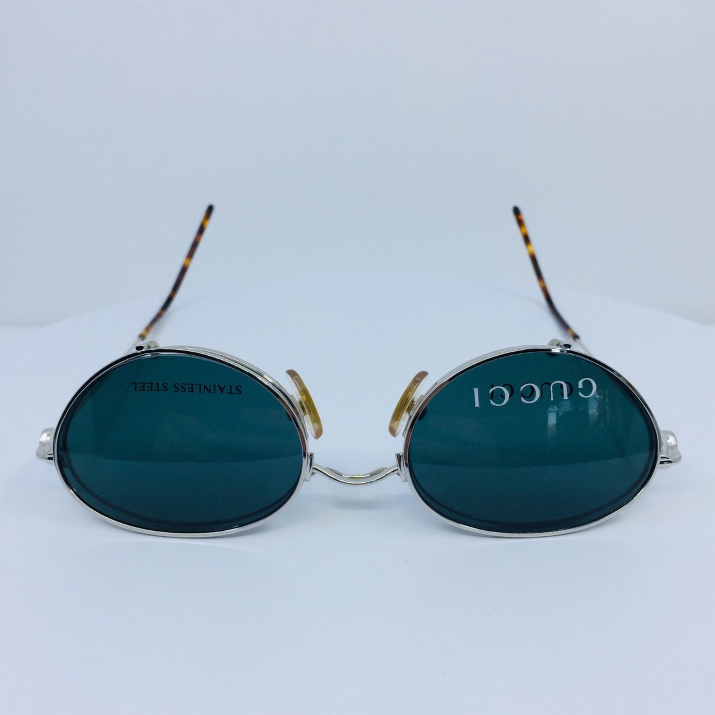Vintage Gucci GG 2624 Silver Eyeglasses - Super Vision Optical