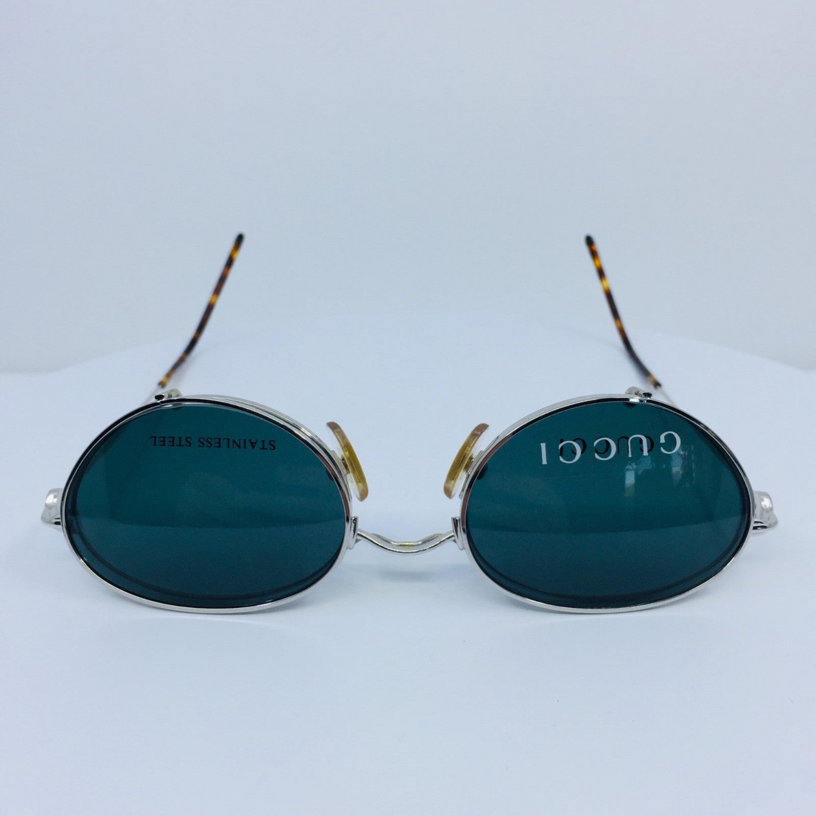 Vintage Gucci GG 2624 Silver Eyeglasses - Super Vision Optical