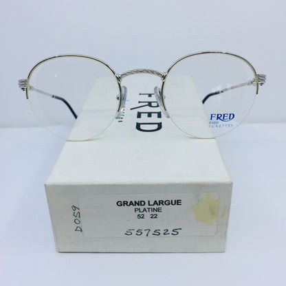 Vintage Fred Lunettes Grand Largue Gold Eyeglasses - Super Vision Optical