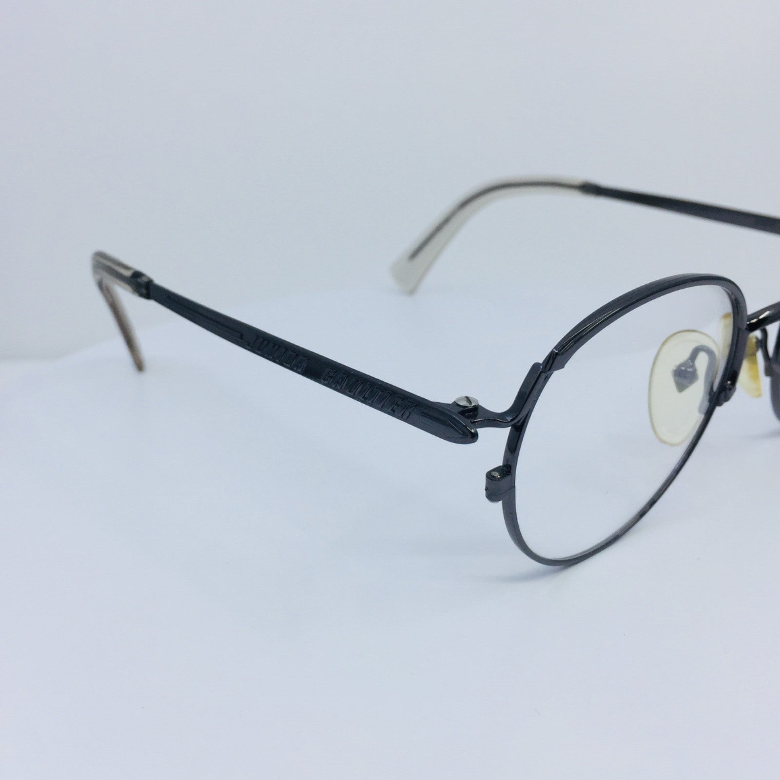 Vintage Jean Paul Gaultier JPG 57-2173 Gunmetal Sunglasses - Super Vision Optical
