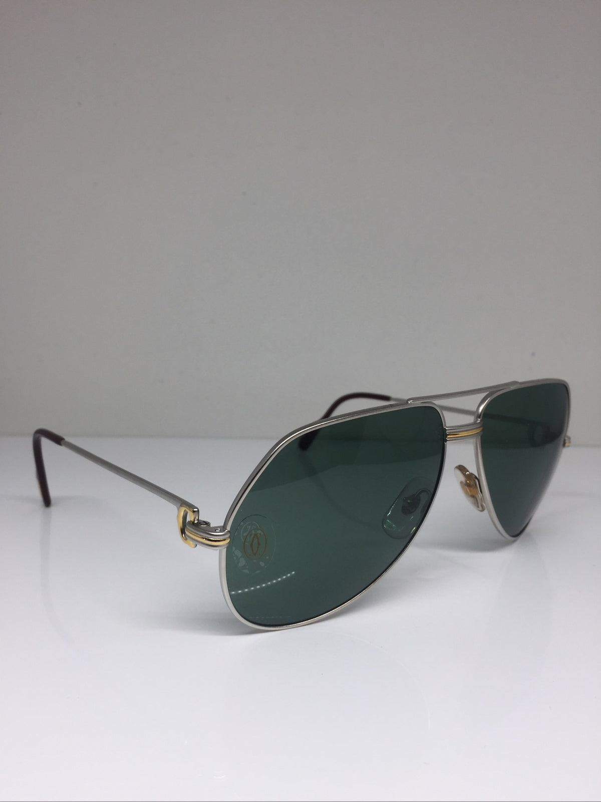 Vintage Cartier Aviator Gold Sunglasses - Super Vision Optical
