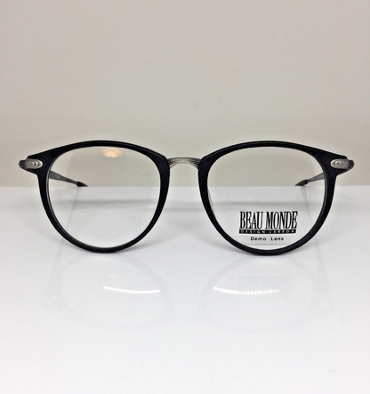 Vintage Beau Monde Collection Ramsey Gunmetal Eyeglasses - Super Vision Optical