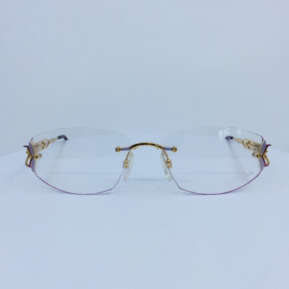 Vintage Cazal MOD 165 Gold Eyeglasses - Super Vision Optical