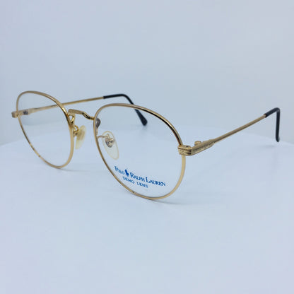 Vintage Polo Ralph Lauren Polo Ralph Lauren Polo Classic VI Gold Eyeglasses - Super Vision Optical