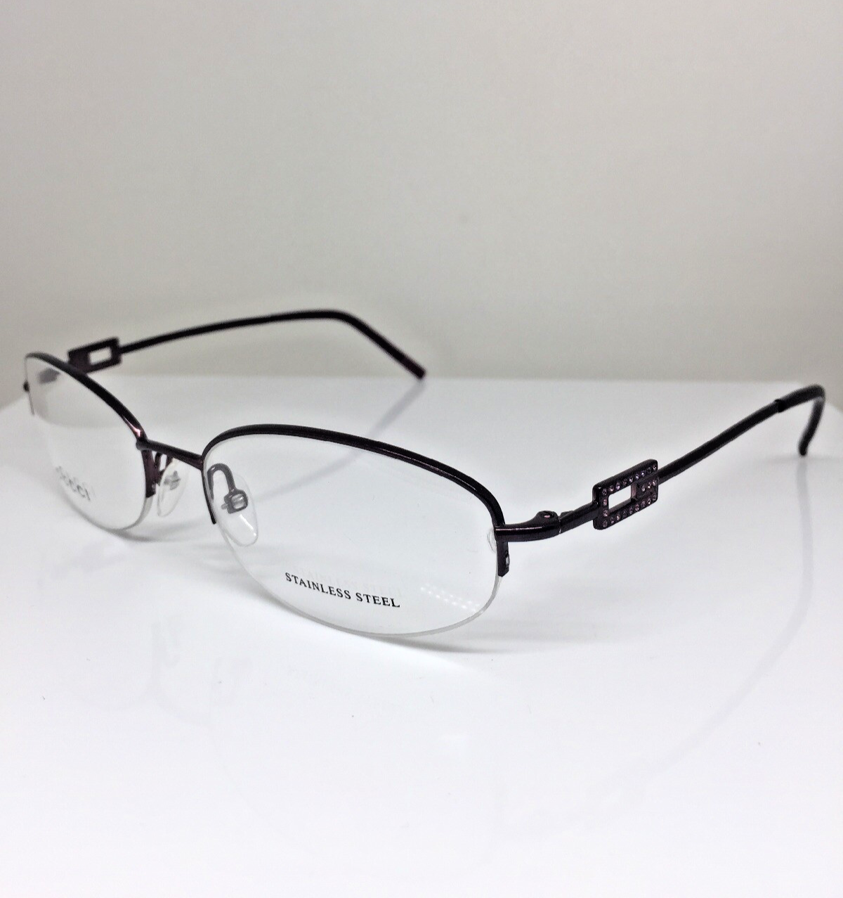 Vintage Gucci GG 2709 Strass Purple Eyeglasses - Super Vision Optical