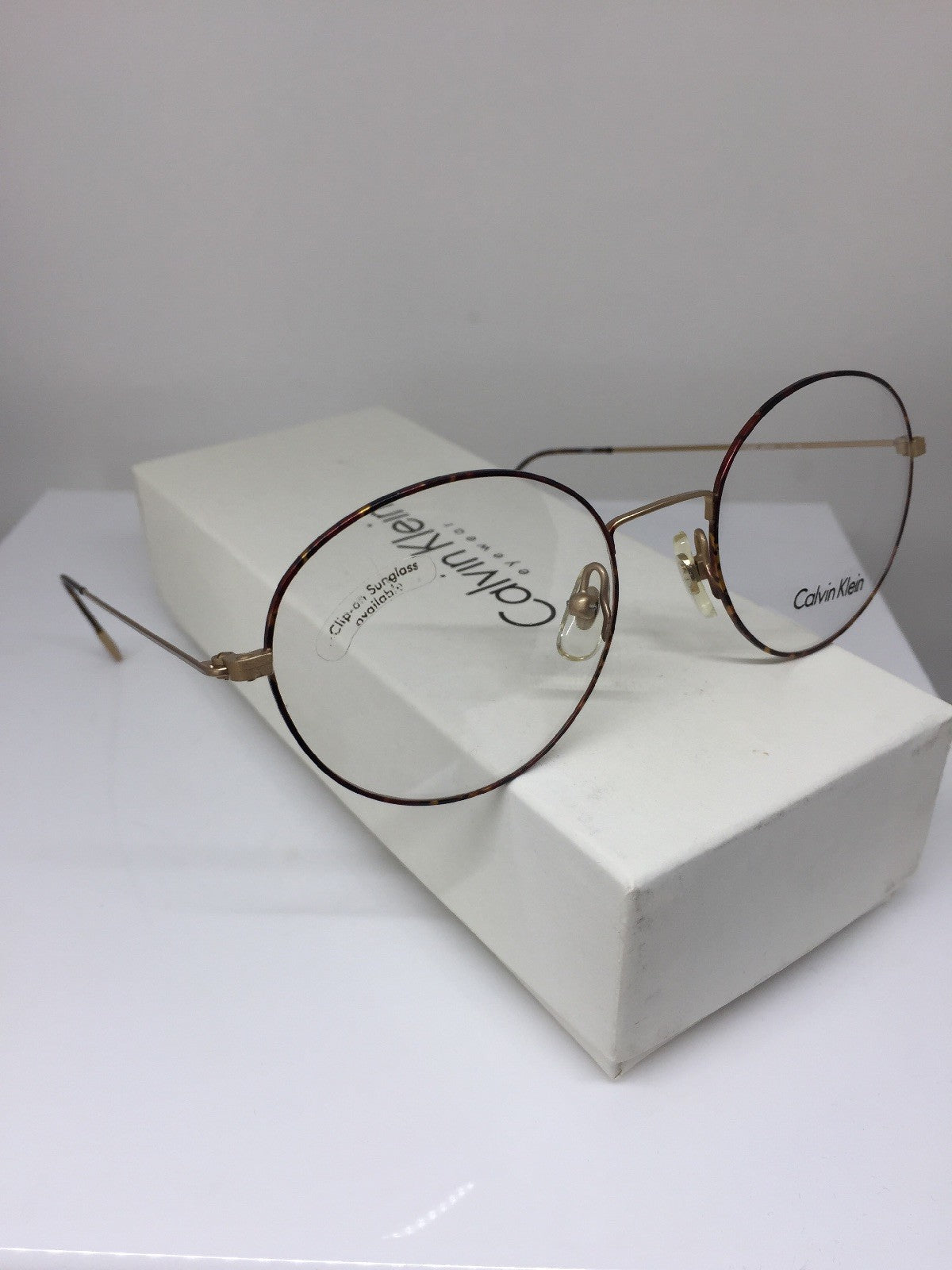 Vintage Calvin Klein CK 114 Gold Sunglasses - Super Vision Optical