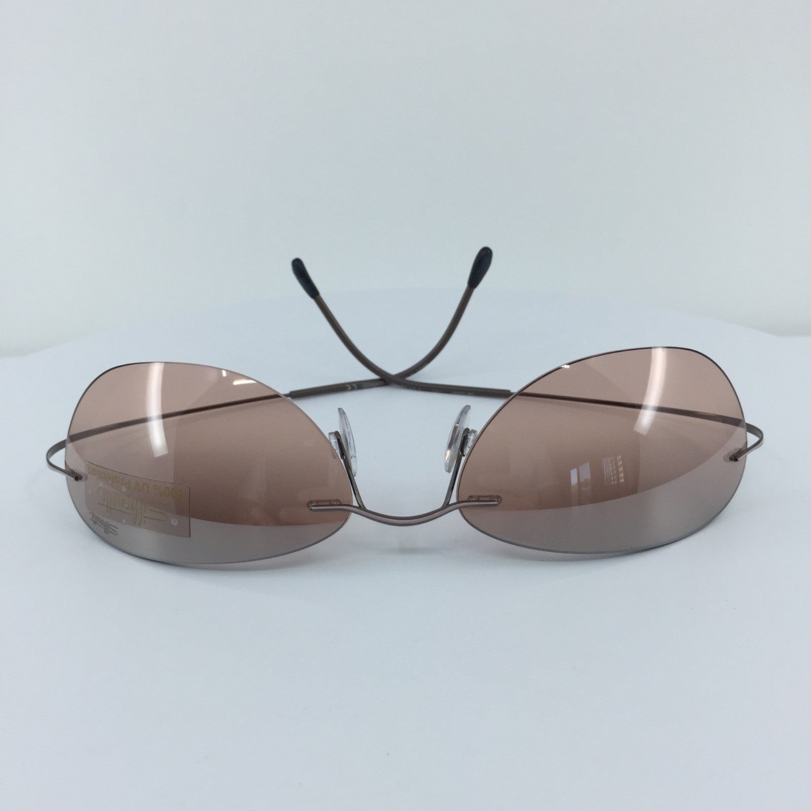 Vintage Silhouette TMA 8067 Brown Sunglasses - Super Vision Optical