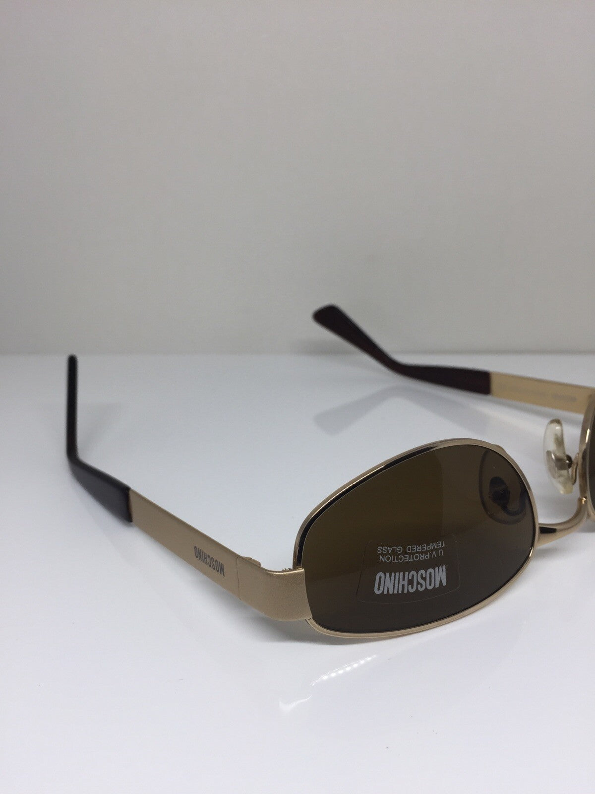 Vintage Persol Moschino M. 3063-S Gold Sunglasses - Super Vision Optical