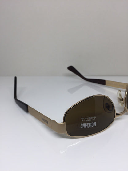 Vintage Persol Moschino M. 3063-S Gold Sunglasses - Super Vision Optical