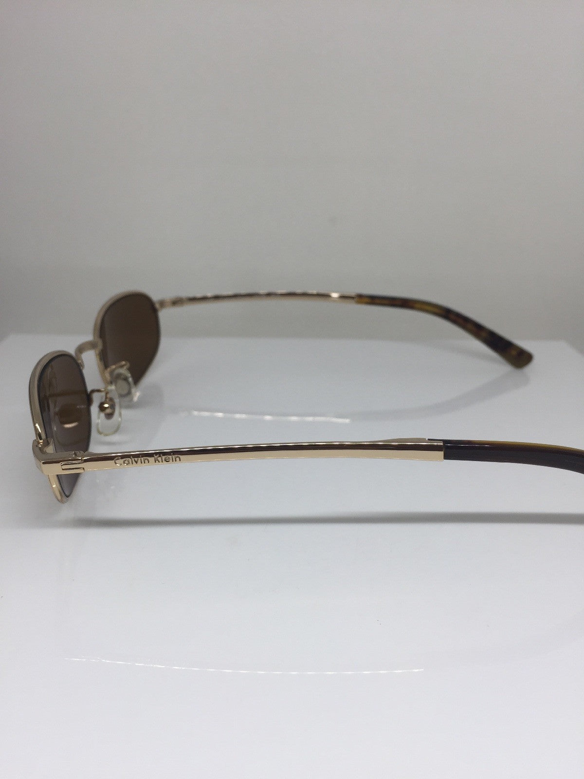 Vintage Calvin Klein CK 157-S Gold Sunglasses - Super Vision Optical