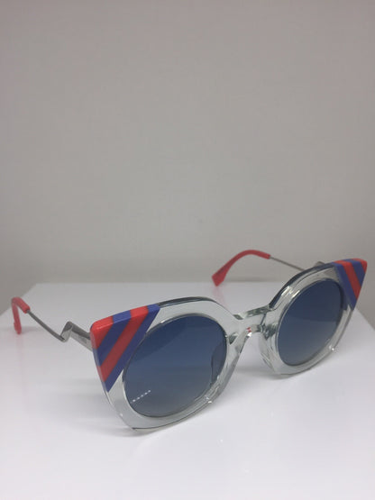 Vintage Fendi FF 0240/S Green Sunglasses - Super Vision Optical