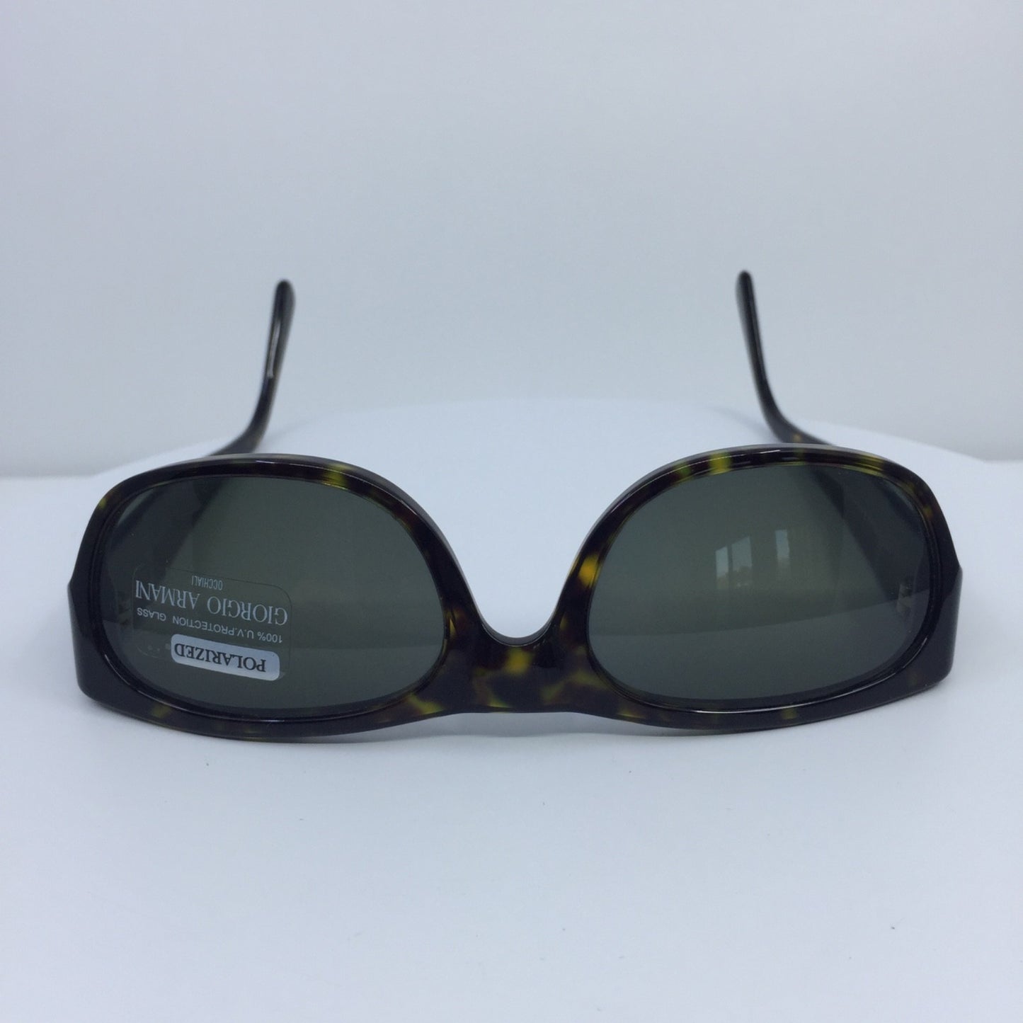 Vintage Giorgio Armani GA 845-P Black Sunglasses - Super Vision Optical