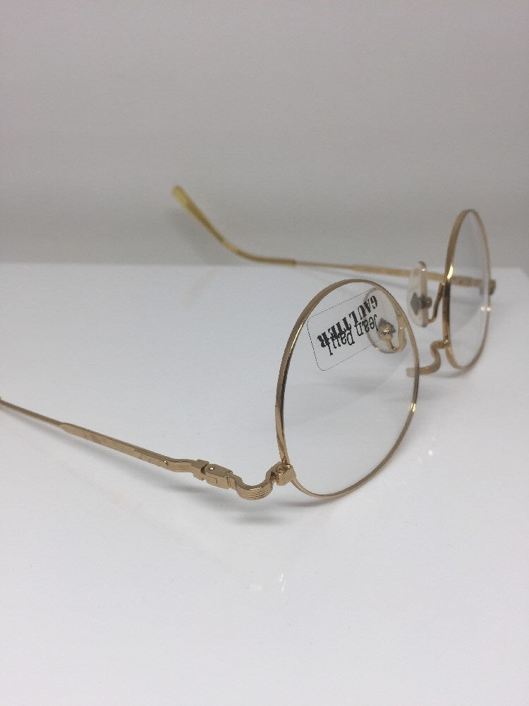 Vintage Jean Paul Gaultier JPG 55-1174 Gold Sunglasses - Super Vision Optical