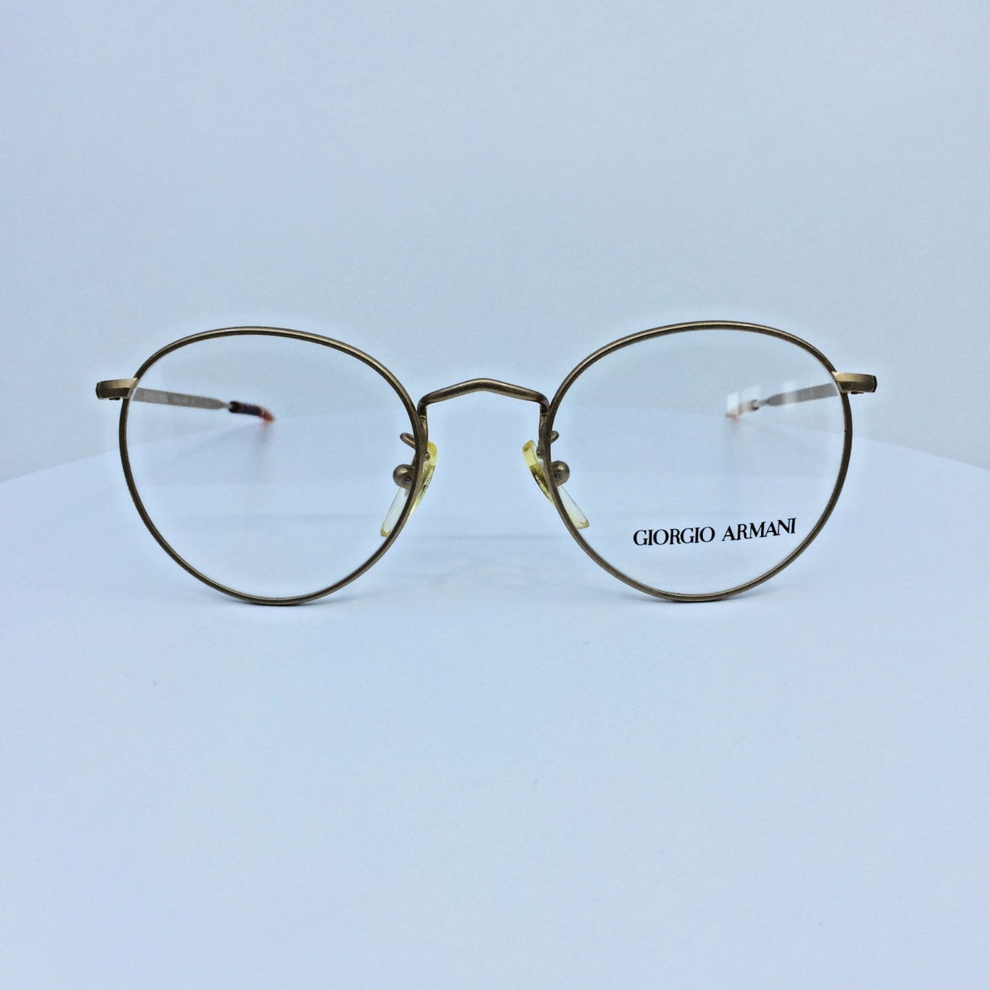 Vintage Giorgio Armani GA 130 Gold Eyeglasses - Super Vision Optical