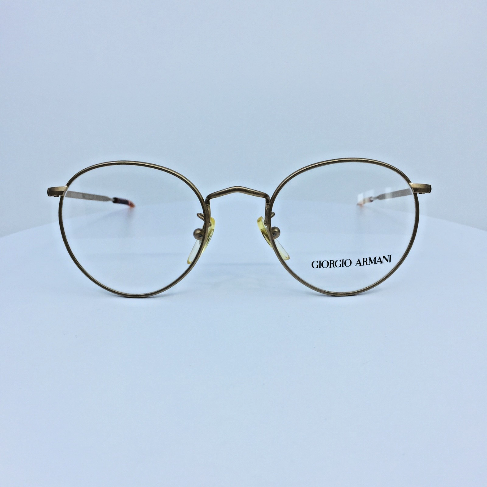 Vintage Giorgio Armani GA 130 Gold Eyeglasses - Super Vision Optical