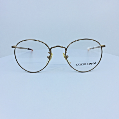 Vintage Giorgio Armani GA 130 Gold Eyeglasses - Super Vision Optical