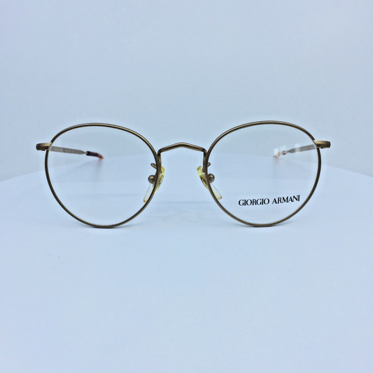 Vintage Giorgio Armani GA 130 Gold Eyeglasses - Super Vision Optical