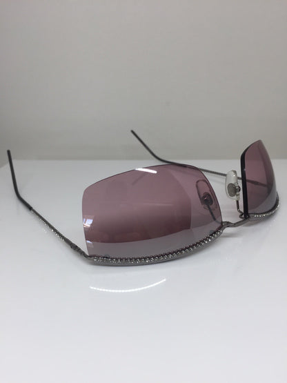 Vintage Giorgio Armani GA 1537-B Gunmetal Sunglasses - Super Vision Optical