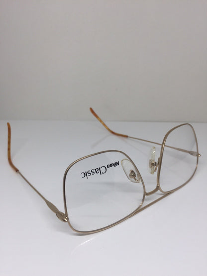 Vintage Nikon NC 4449 Gold Eyeglasses - Super Vision Optical