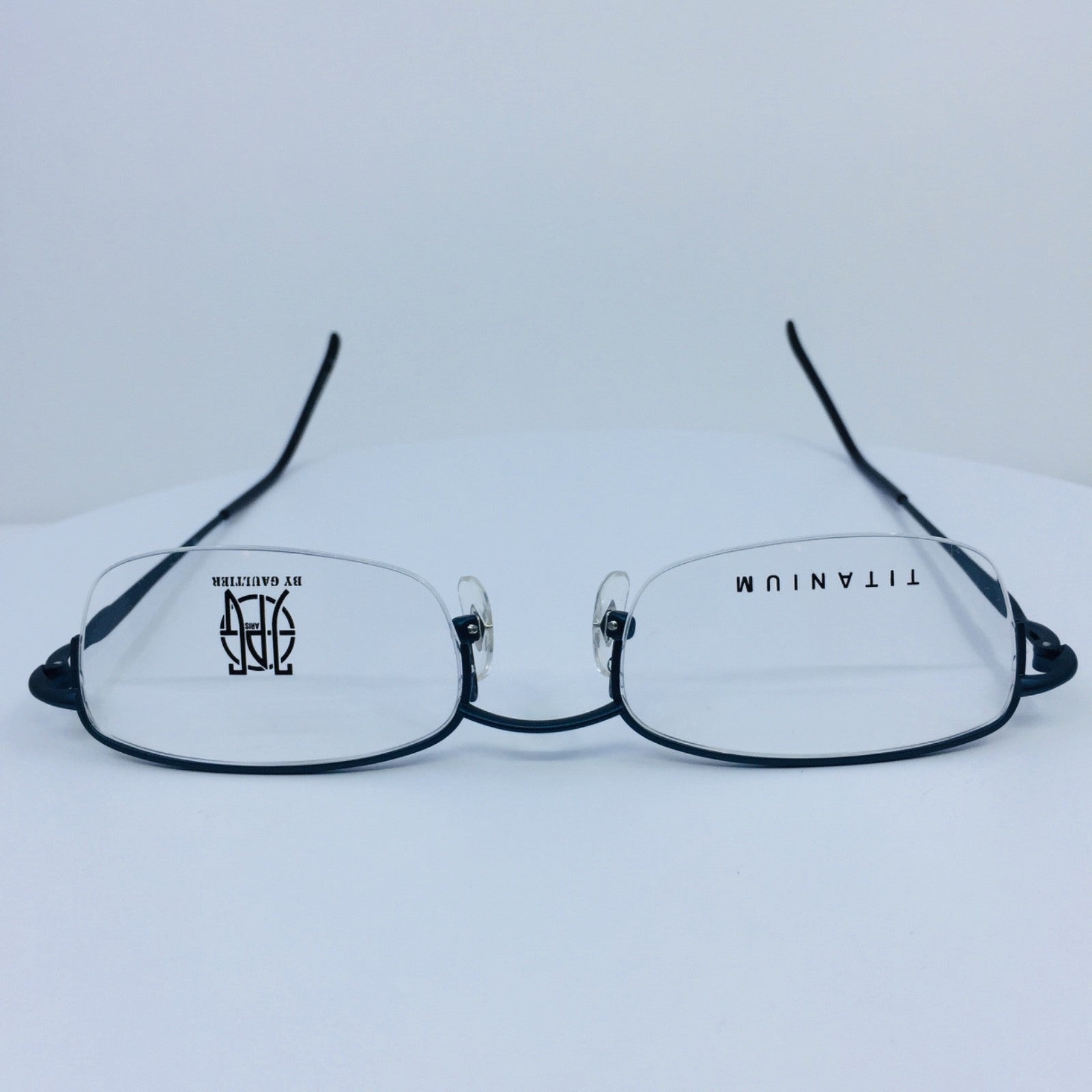 Vintage Jean Paul Gaultier JPG 57-0030 Gold Eyeglasses - Super Vision Optical