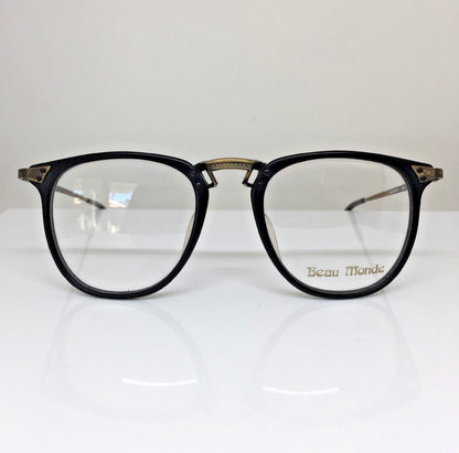 Vintage Beau Monde Collection Burberry Black Eyeglasses - Super Vision Optical