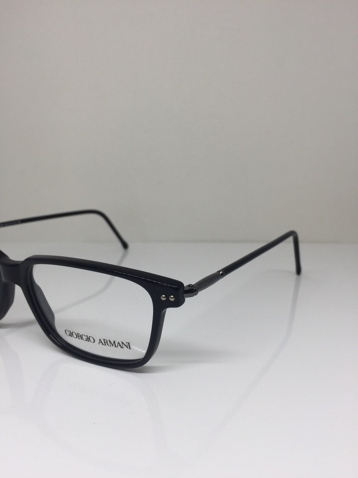 Vintage Giorgio Armani GA 384 Black Sunglasses - Super Vision Optical