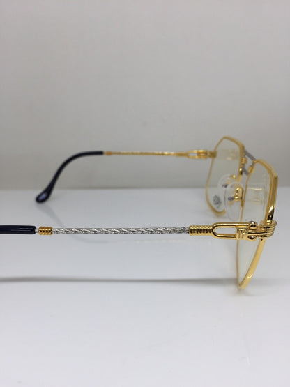 Vintage Fred Lunettes Cap Horn Gold Eyeglasses - Super Vision Optical