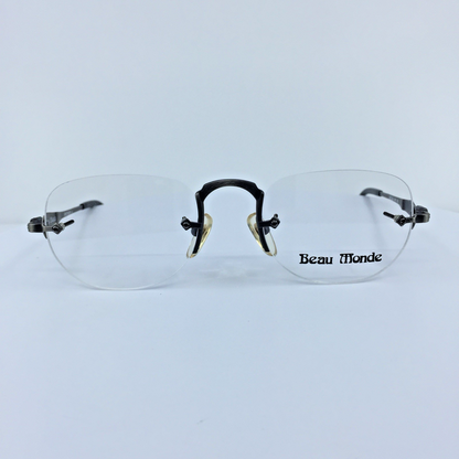 Vintage Beau Monde Collection Westbury Silver Eyeglasses - Super Vision Optical