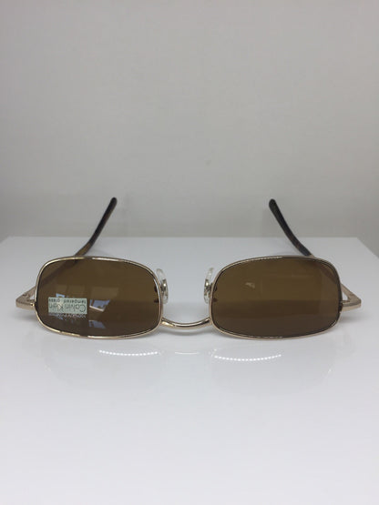 Vintage Calvin Klein CK 158-S Gold Sunglasses - Super Vision Optical