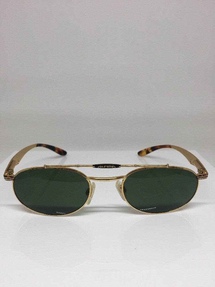 Vintage Alpina 5585 Gold Sunglasses - Super Vision Optical