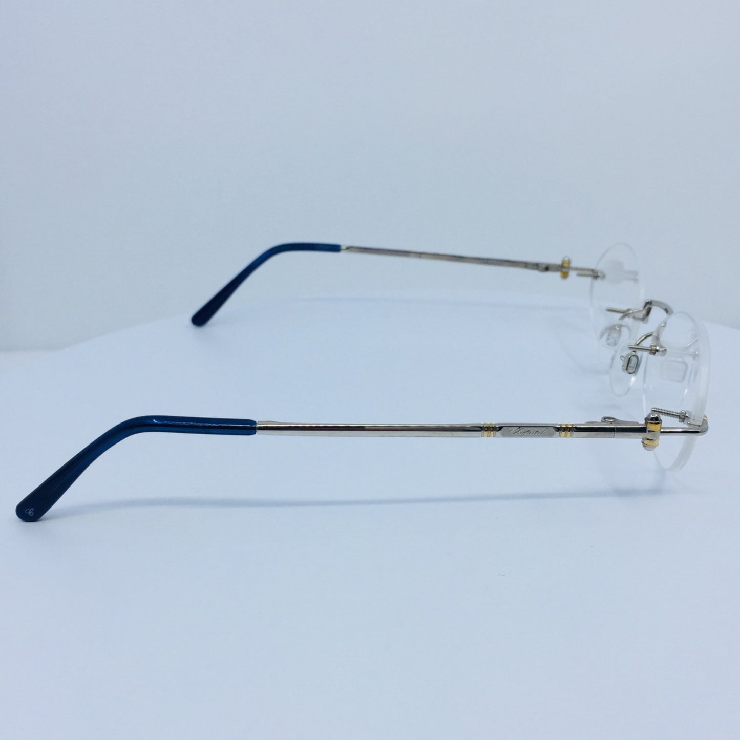 Vintage Chopard CHOPARD M. C 046 Silver Eyeglasses - Super Vision Optical