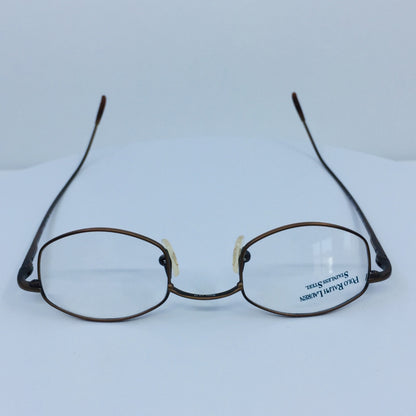 Vintage Polo Ralph Lauren POLO 357 Brown Eyeglasses - Super Vision Optical