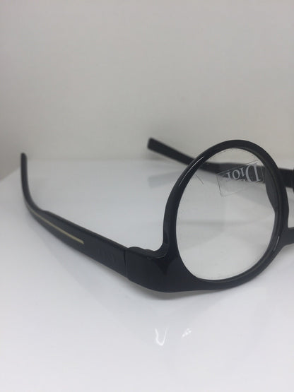 Vintage Christian Dior Black Tie 11/S Black Eyeglasses - Super Vision Optical