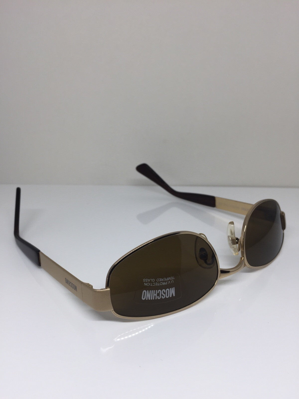 Vintage Persol Moschino M. 3063-S Gold Sunglasses - Super Vision Optical