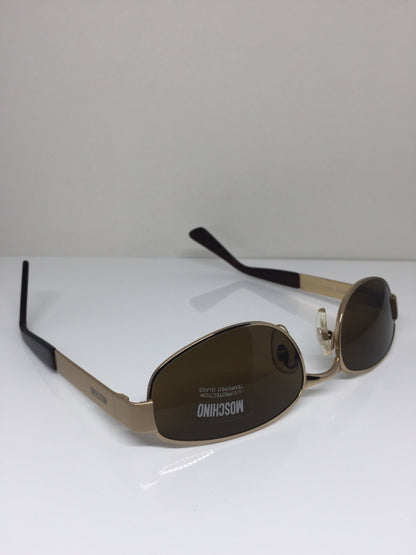 Vintage Persol Moschino M. 3063-S Gold Sunglasses - Super Vision Optical
