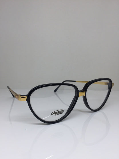 Vintage Missoni M 803 Gold Eyeglasses - Super Vision Optical