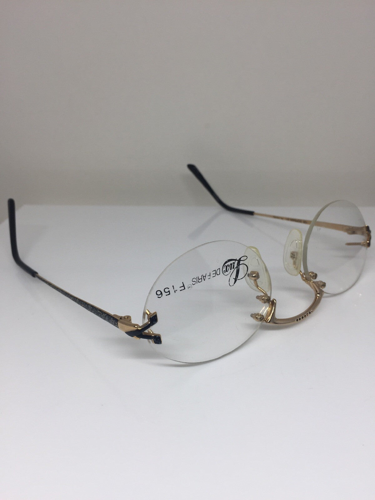 Vintage Lux De Paris Soprani Black Sunglasses - Super Vision Optical