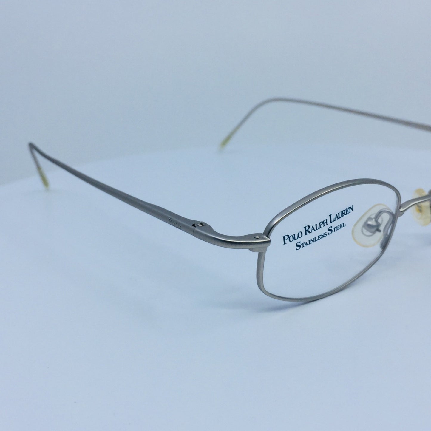 Vintage Polo Ralph Lauren POLO 357 Silver Eyeglasses - Super Vision Optical