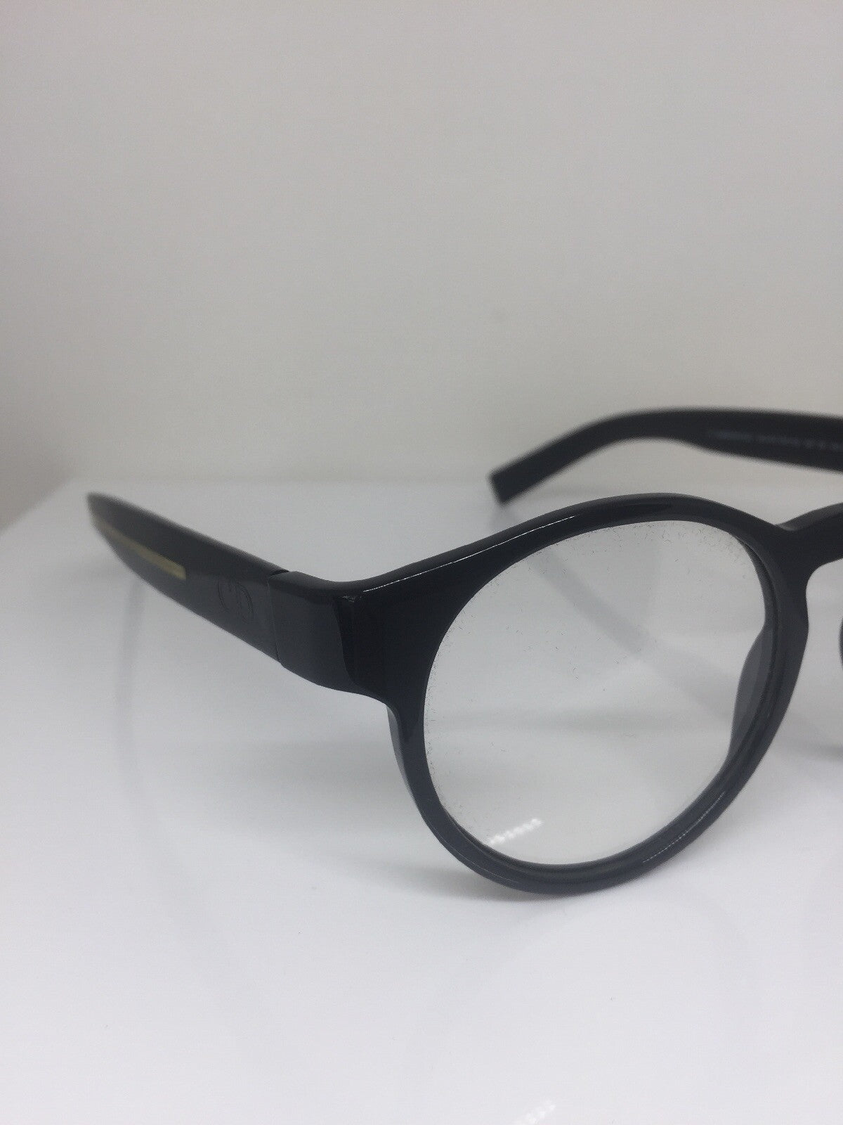 Vintage Christian Dior Black Tie 11/S Black Eyeglasses - Super Vision Optical