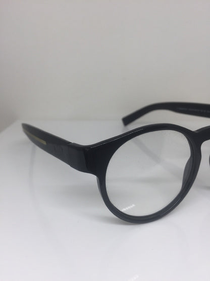 Vintage Christian Dior Black Tie 11/S Black Eyeglasses - Super Vision Optical