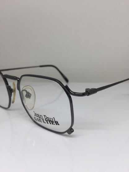 Vintage Jean Paul Gaultier JPG 55-8175 Gunmetal Sunglasses - Super Vision Optical