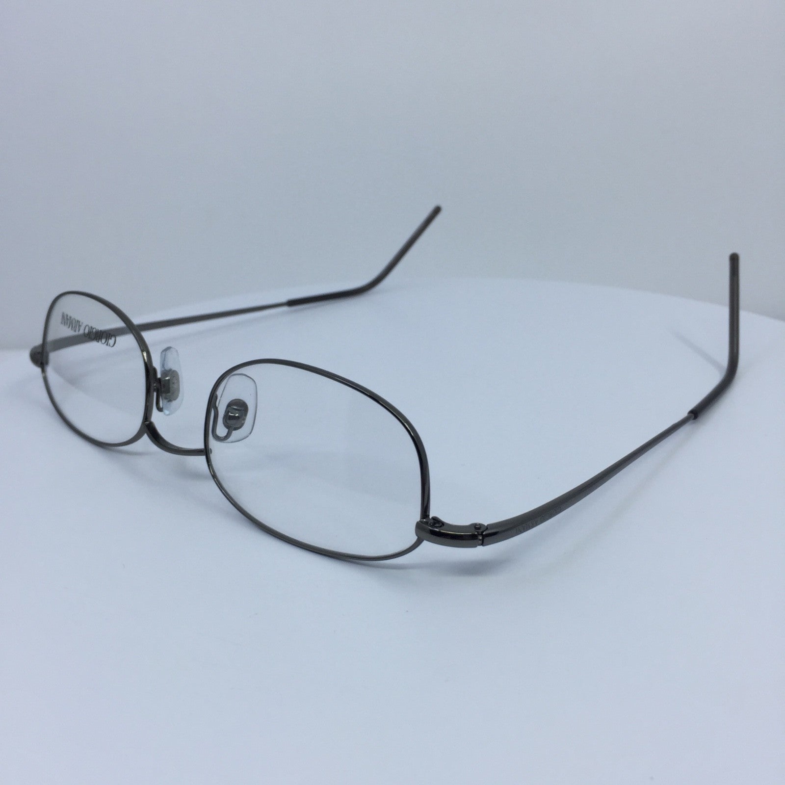 Vintage Giorgio Armani GA 1071 Gunmetal Eyeglasses - Super Vision Optical