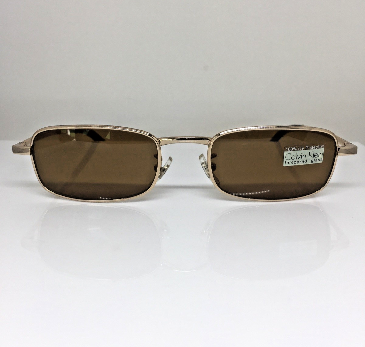 Vintage Calvin Klein CK 158-S Gold Sunglasses - Super Vision Optical