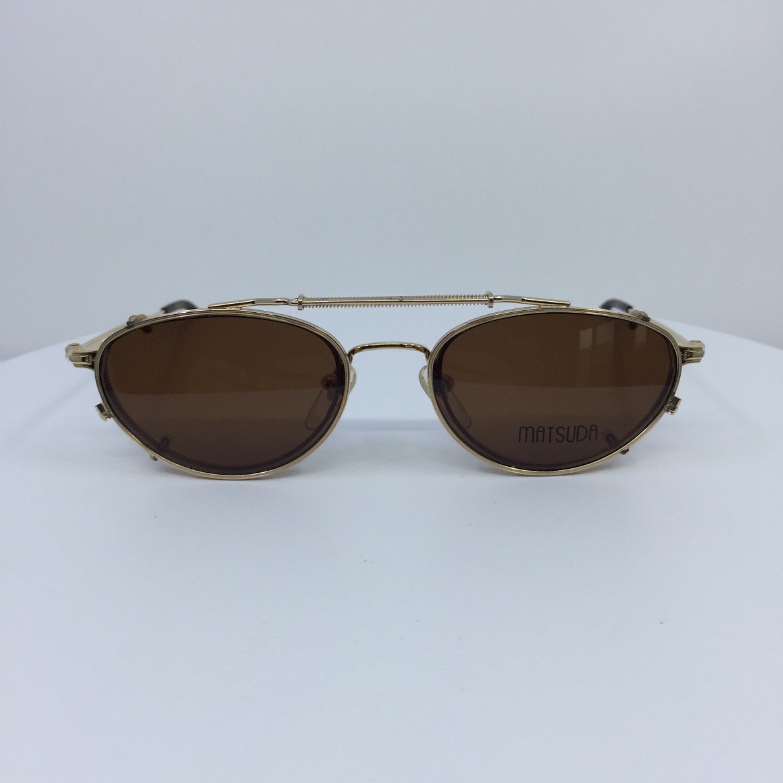 Vintage Matsuda 2877 Gold Eyeglasses - Super Vision Optical